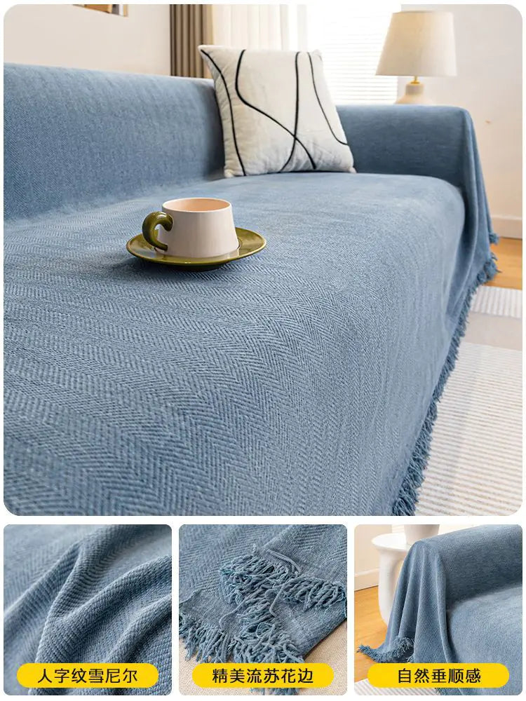 Advanced Chenille Sofa Towel Cover Cloth